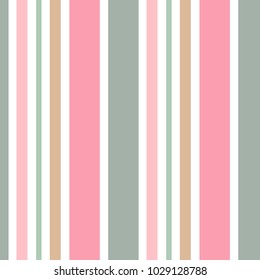 Abstract vector geometric seamless pattern. Vertical stripes. Monochrome background. Wrapping paper. Print for interior design and fabric. Kids background. Backdrop in vintage and retro style.