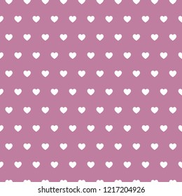 Abstract vector geometric seamless pattern with hearts. Colored background. Wrapping paper. Print for interior design and fabric. Kids colorful background. vintage and retro style.