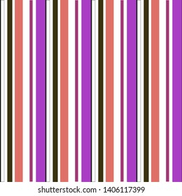 Abstract vector geometric seamless pattern. Vertical stripes. Monochrome background. Wrapping paper. Print for interior design and fabric. Kids background. Backdrop in vintage and retro style.