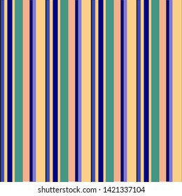 Abstract vector geometric seamless pattern. Vertical stripes. Monochrome background. Wrapping paper. Print for interior design and fabric. Kids background. Backdrop in vintage and retro style.
