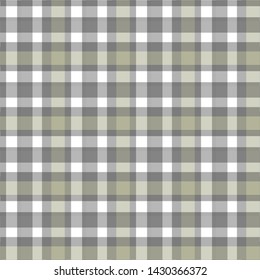 Abstract vector geometric seamless pattern. Vertical and horizontal crossed stripes. Plaid. Monochrome background. Wrapping paper. Print for interior design and fabric. Kids background.