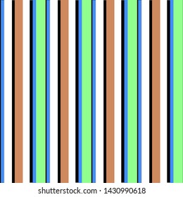 Abstract vector geometric seamless pattern. Vertical stripes. Monochrome background. Wrapping paper. Print for interior design and fabric. Kids background. Backdrop in vintage and retro style.