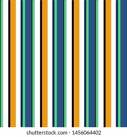 Abstract vector geometric seamless pattern. Vertical stripes. Monochrome background. Wrapping paper. Print for interior design and fabric. Kids background. Backdrop in vintage and retro style.