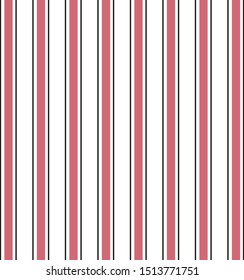 Abstract vector geometric seamless pattern. Vertical stripes. Monochrome background. Wrapping paper. Print for interior design and fabric. Kids background. Backdrop in vintage and retro style.