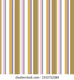 Abstract vector geometric seamless pattern. Vertical stripes.. Wrapping paper. Print for interior design and fabric. Kids background. Backdrop in vintage and retro style.