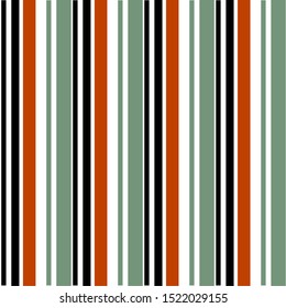 Abstract vector geometric seamless pattern. Vertical stripes. Monochrome background. Wrapping paper. Print for interior design and fabric. Kids background. Backdrop in vintage and retro style.