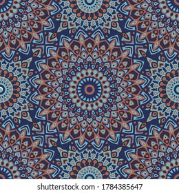 Abstract vector geometric seamless pattern. Wrapping paper ornament. Morrocan wallpaper seamless pattern. Geometric decorative background.