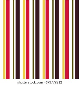 Abstract vector geometric seamless pattern. Vertical stripes. Monochrome background. Wrapping paper. Print for interior design and fabric. Kids background. Backdrop in vintage and retro style.