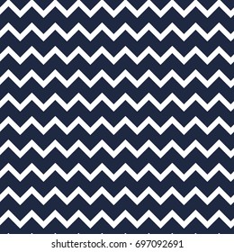 Abstract vector geometric seamless pattern with monochrome zigzag. Wrapping paper. Print for interior design and fabric. Kids colorful background. Backdrop in vintage and retro style.