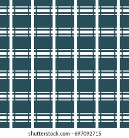 Abstract vector geometric seamless pattern with rectangles. Monochrome background. Wrapping paper. Print for interior design and fabric. Kids colorful background. vintage and retro style.