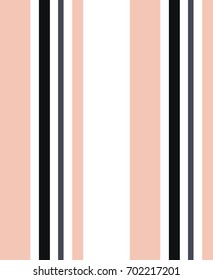 Abstract vector geometric seamless pattern. Vertical stripes. Monochrome background. Wrapping paper. Print for interior design and fabric. Kids background. Backdrop in vintage and retro style.