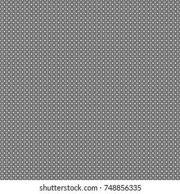 Abstract vector geometric seamless pattern with circles, lines and rhombuses in black, white and gray colors.