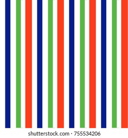 Abstract vector geometric seamless pattern. Vertical stripes. Plaid. Monochrome background. Wrapping paper. Print for interior design and fabric. Kids background.