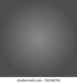 Abstract vector geometric seamless pattern with circles, lines and rhombuses in white, gray and black colors.