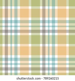 Abstract vector geometric seamless pattern. Vertical and horizontal crossed stripes. Plaid. Monochrome background. Wrapping paper. Print for interior design and fabric. Kids background.