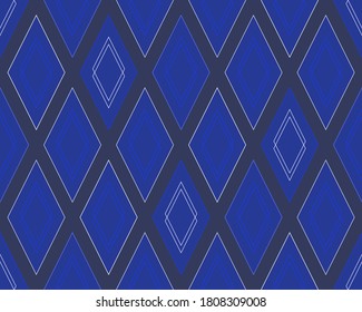 Abstract vector geometric texture. Elegant seamless pattern with rhombuses, thin lines. Art Deco style. Trendy linear background. Luxurious redesign.