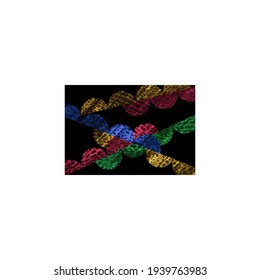 Abstract vector geometric texture,Vector illustration,Grunge textured design.	
