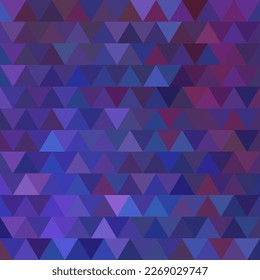 abstract vector geometric triangle background - blue and violet
