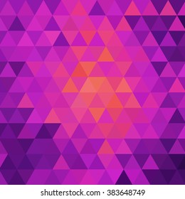abstract vector geometric triangle background