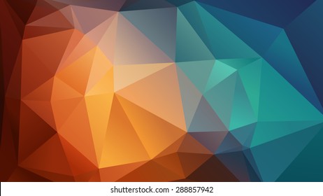 Abstract vector geometric wallpaper consists of triangles
