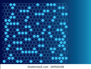 Abstract vector geometrical background