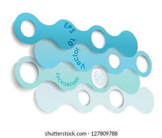 Abstract vector geometrical design, with copyspace for your text