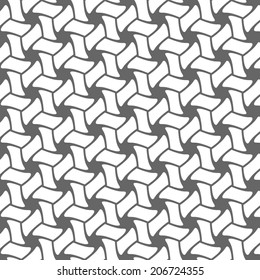 abstract vector geometrical monochrome seamless pattern background