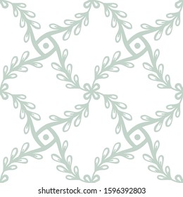 Abstract vector geometrical ornamental seamless pattern background