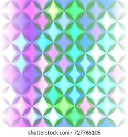 Abstract vector geometrical pattern of gradient Stars.