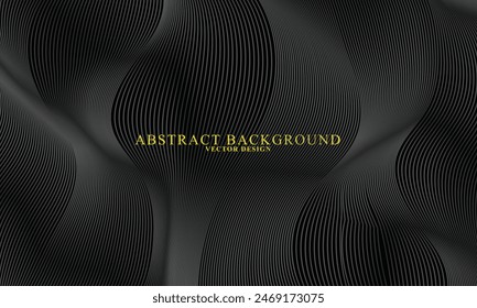 Abstract vector geometry design shape line dark shine gradient background wallpaper backdrop