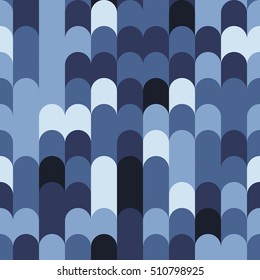 Abstract vector geometry seamless pattern. Colorful background.