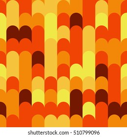 Abstract vector geometry seamless pattern. Colorful background.