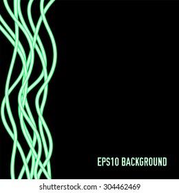 abstract vector glowing neon background
