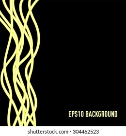 abstract vector glowing neon background