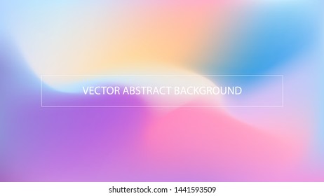Abstract vector gradient background. Flowing gently pink colors.