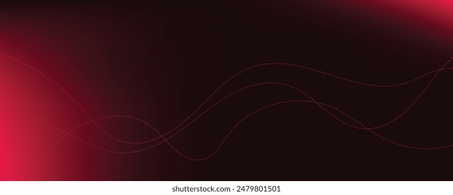 Abstract vector gradient background with  lines.