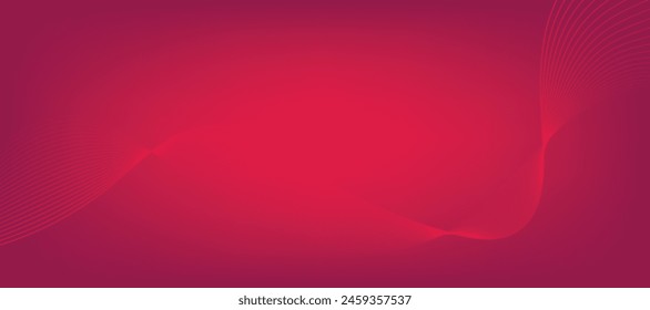 Abstract vector gradient background with waves.