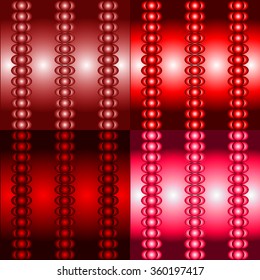 Abstract vector gradient pattern. The futuristic three-dimensional pattern.