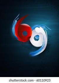 abstract vector graphic, bright background in graffiti