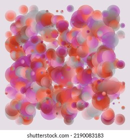 Abstract vector graphics design made with generative art approach using different geometric shapes and bold forms for poster, cover, art, presentation, prints, fabric, wallpaper and etc.