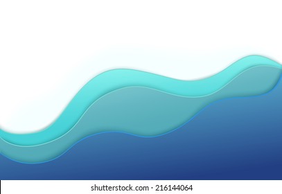 Abstract vector graphics shapes,  modern concept elements for full page content holder  banner for your design