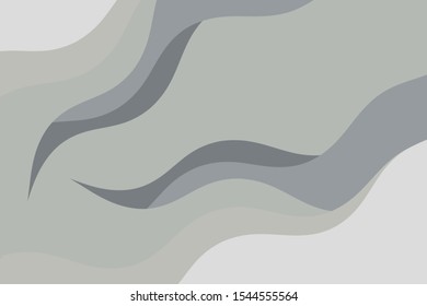 Abstract vector gray background with curved lines. Pattern backdrop for landing pages.