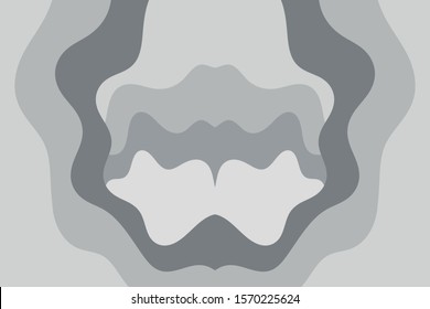 Abstract vector gray background with curved lines. Pattern backdrop for landing pages.
