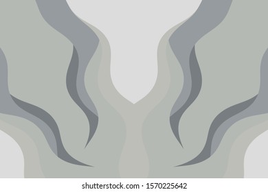 Abstract vector gray background with curved lines. Pattern backdrop for landing pages.