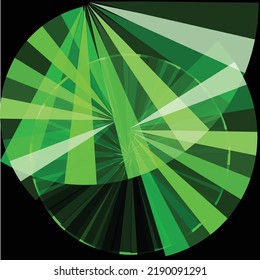 Abstract vector green background with glow effect.
Decor element. Design template for backdrop, cover, wallpaper, packaging, texture, presentations.

