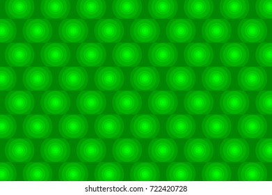 Abstract vector green graphic circular pattern, Abstract background - concentrated circular pattern