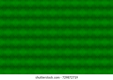 Abstract vector green graphic circular pattern