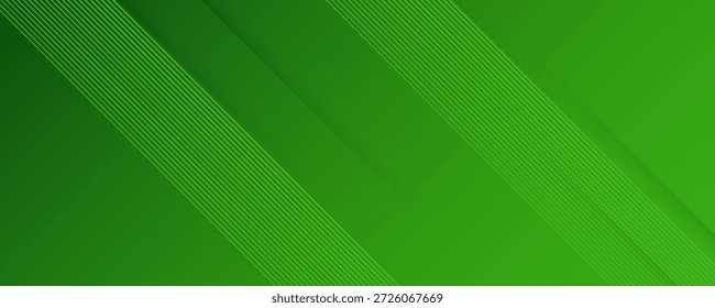 Abstrakter Vektor grün sportlich Hintergrund Vorlage Vektor mit glänzenden Linien und Lichter. Grüner Hintergrund mit starkem Muster-Design. EPS10