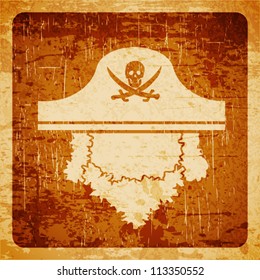 Abstract vector grunge background -