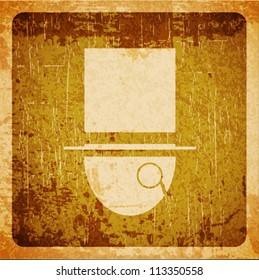 Abstract vector grunge background -